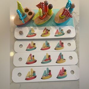 Lovevery Boats and Card matching set